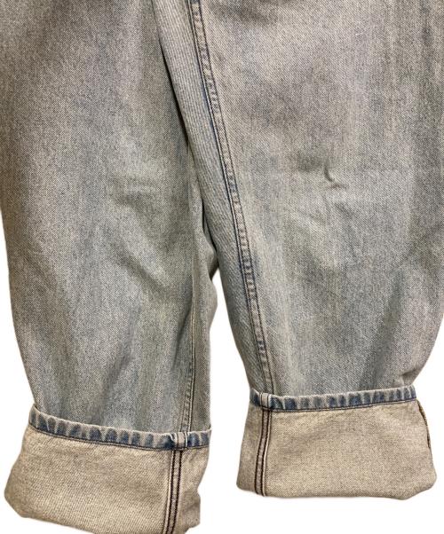 BEAMS（ビームス）BEAMS (ビームス) ワイドテーパードデニム インディゴ サイズ:SIZE Mの古着・服飾アイテム