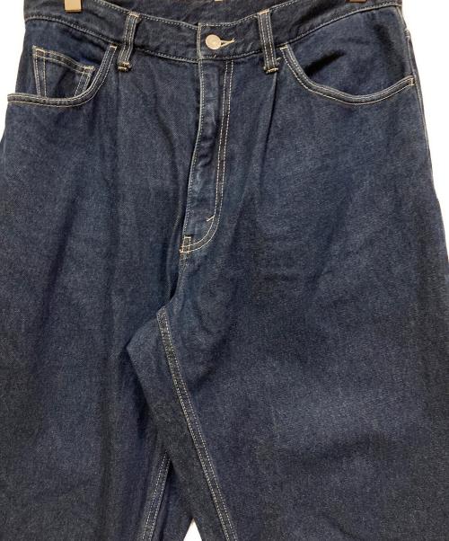 BEAMS（ビームス）BEAMS (ビームス) ワイドテーパードデニム インディゴ サイズ:SIZE Mの古着・服飾アイテム