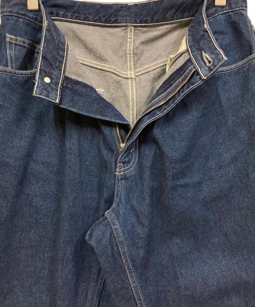BEAMS（ビームス）BEAMS (ビームス) ワイドテーパードデニム インディゴ サイズ:SIZE Mの古着・服飾アイテム