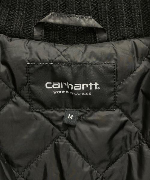 Carhartt WIP（カーハート ワークインプログレス）Carhartt WIP (カーハート ワークインプログレス) BANLEY SWEATERJACKET ブラック サイズ:Mの古着・服飾アイテム