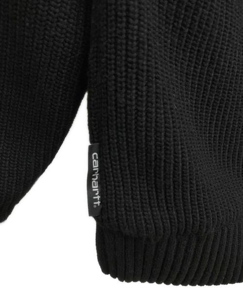 Carhartt WIP（カーハート ワークインプログレス）Carhartt WIP (カーハート ワークインプログレス) BANLEY SWEATERJACKET ブラック サイズ:Mの古着・服飾アイテム