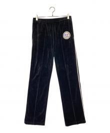 SAINT MICHAEL×LASTMAN（セントマイケル×ラストマン）の古着「LM_TRACK PANTS/VELOUR」｜ブラック