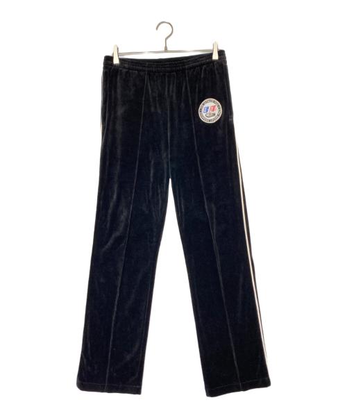 SAINT MICHAEL（セントマイケル）SAINT MICHAEL (セントマイケル) LASTMAN (ラストマン) LM_TRACK PANTS/VELOUR ブラック サイズ:Mの古着・服飾アイテム