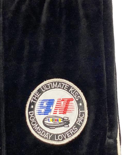 SAINT MICHAEL（セントマイケル）SAINT MICHAEL (セントマイケル) LASTMAN (ラストマン) LM_TRACK PANTS/VELOUR ブラック サイズ:Mの古着・服飾アイテム