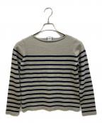 Jean Paul GAULTIERジャンポールゴルチェ）の古着「ラメボーダーニット」｜グレー