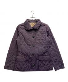 BURBERRY LONDON（バーバリーロンドン）の古着「キルティングジャケット」｜パープル
