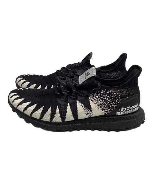 NEIGHBORHOOD（ネイバーフッド）NEIGHBORHOOD (ネイバーフッド) adidas (アディダス) ローカットスニーカー ブラック サイズ:28.5の古着・服飾アイテム