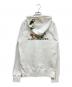A BATHING APE (アベイシングエイプ) TOM AND JERRY FOOTPRINTS PULLOVER HOODIE ホワイト サイズ:SIZE M：18000円