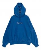 SUPREMEシュプリーム）の古着「Box Logo Hooded Sweatshirt」｜ブルー
