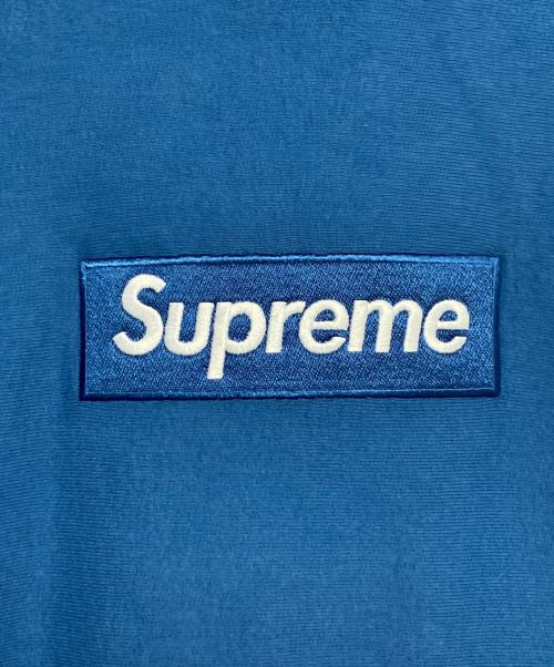 SUPREME（シュプリーム）SUPREME (シュプリーム) Box Logo Hooded Sweatshirt ブルー サイズ:Mの古着・服飾アイテム
