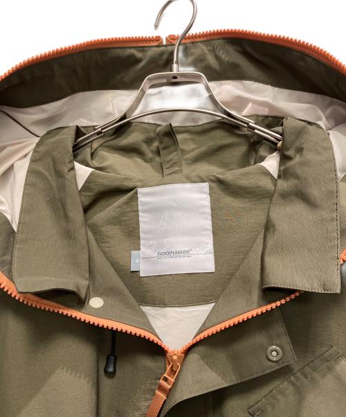 GOOPiMADE（グーピーメイド）GOOPiMADE (グーピーメイド) END clothing (エンドクロージング) ExG Polyhedron Mountain Parka オリーブ サイズ:3の古着・服飾アイテム