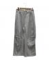 GOOPiMADE（グーピーメイド）の古着「SOFTBOX Striped Trousers」｜グレー