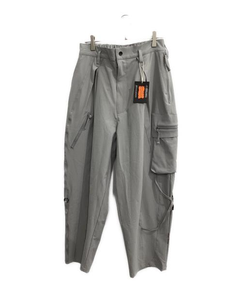TIGHTBOOTH PRODUCTION（タイトブースプロダクション）TIGHTBOOTH PRODUCTION (タイトブースプロダクション) GOOPiMADE (グーピーメイド) Diagram Utility Pants グレー サイズ:Ⅱの古着・服飾アイテム
