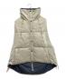 TIGHTBOOTH PRODUCTION（タイトブースプロダクション）の古着「2-Way Padded Down Vest」｜ベージュ