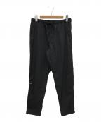 4DIMENSIONフォーディメンション）の古着「サイドジップパンツ」｜ブラック