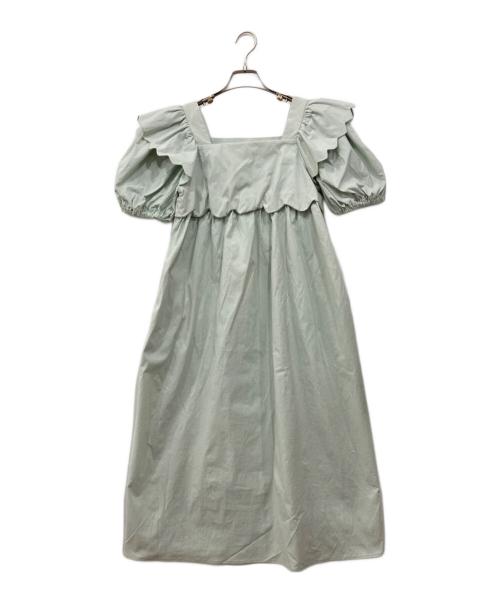 JNHearts（ジェイエヌハーツ）JNhearts (ジェイエヌハーツ) Summer dress / サマードレス グリーン サイズ:36の古着・服飾アイテム