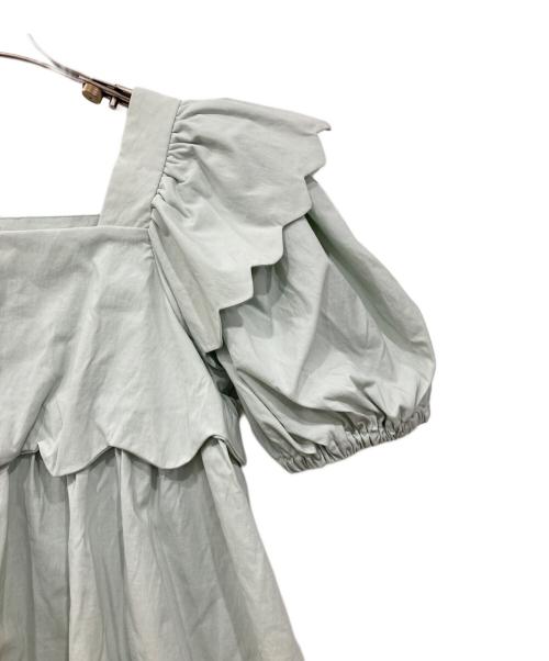 JNHearts（ジェイエヌハーツ）JNhearts (ジェイエヌハーツ) Summer dress / サマードレス グリーン サイズ:36の古着・服飾アイテム