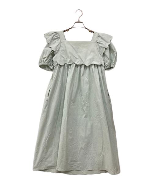 JNHearts（ジェイエヌハーツ）JNhearts (ジェイエヌハーツ) Summer dress / サマードレス グリーン サイズ:36の古着・服飾アイテム