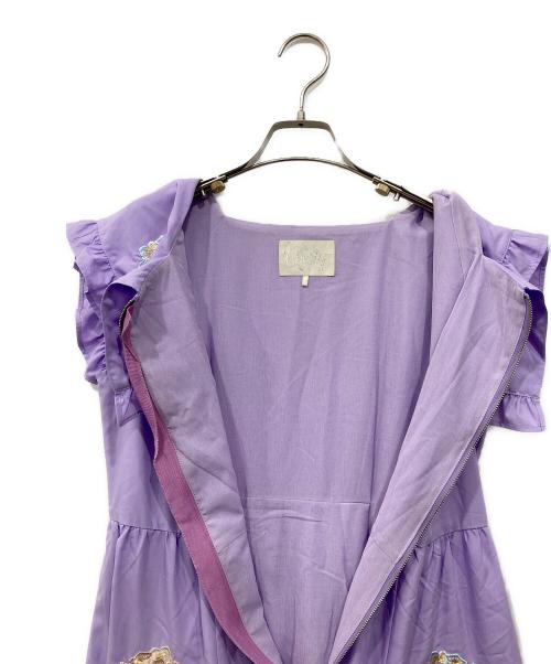 CHESTY（チェスティ）CHESTY (チェスティ) あじさいテントワンピース パープルの古着・服飾アイテム