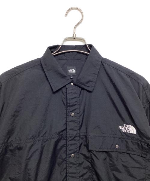 THE NORTH FACE（ザ ノース フェイス）THE NORTH FACE (ザ ノース フェイス) Long-Sleeve Nuptse Shirts ブラック サイズ:XLの古着・服飾アイテム