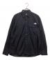 THE NORTH FACE（ザ ノース フェイス）の古着「Long-Sleeve Nuptse Shirts」｜ブラック