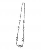 GIVENCHYジバンシィ）の古着「ロングチェーンネックレス」｜シルバー