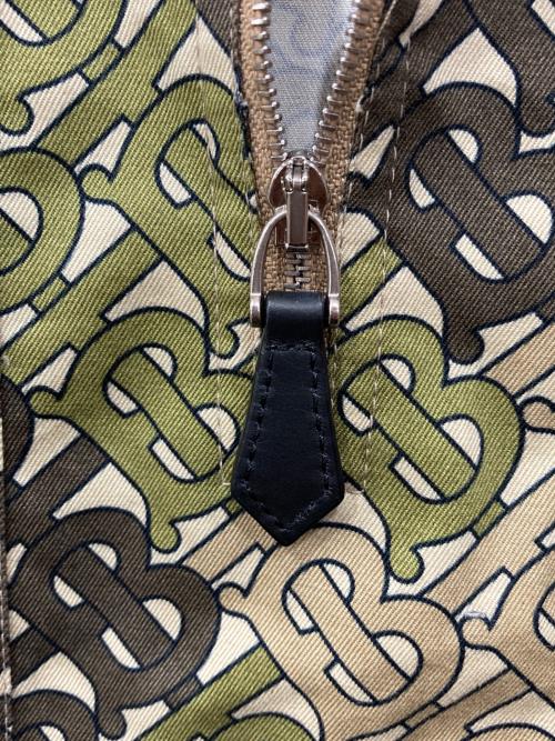 BURBERRY（バーバリー）BURBERRY (バーバリー) S/Sハーフジップシャツ オリーブ サイズ:34の古着・服飾アイテム