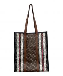 BURBERRY（バーバリー）の古着「TBモノグラムトートバッグ」｜ブラウン