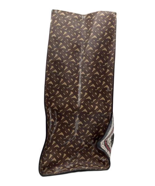 BURBERRY（バーバリー）BURBERRY (バーバリー) TBモノグラムトートバッグ ブラウンの古着・服飾アイテム