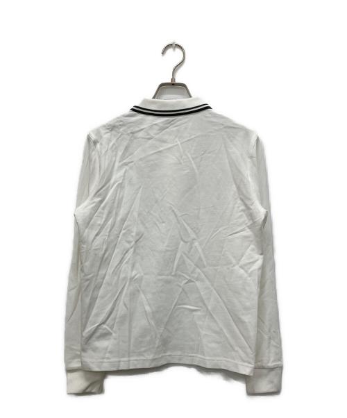 FRED PERRY（フレッドペリー）FRED PERRY (フレッドペリー) 長袖ポロシャツ ホワイト サイズ:38の古着・服飾アイテム