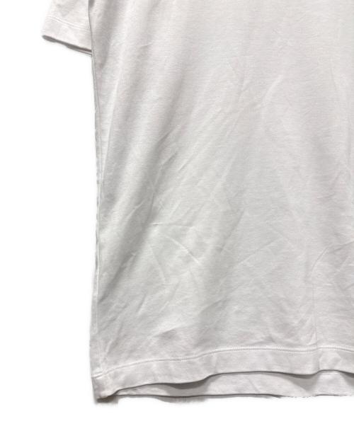 PRADA（プラダ）PRADA (プラダ) トライアングルプレート コットン Tシャツ ホワイト サイズ:XSの古着・服飾アイテム