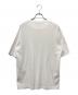 PRADA (プラダ) トライアングルプレート コットン Tシャツ ホワイト サイズ:XS：70000円