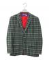 JUNYA WATANABE COMME des GARCONS MAN（ジュンヤ ワタナベ コム デ ギャルソン マン）の古着「チェックテーラードジャケット」｜グリーン