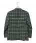 JUNYA WATANABE COMME des GARCONS MAN (ジュンヤ ワタナベ コム デ ギャルソン マン) チェックテーラードジャケット グリーン サイズ:M：13000円