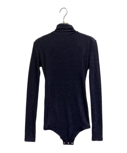 DLESS（ドレス）DLESS (ドレス) Half zipup bodysuits ネイビー サイズ:xsの古着・服飾アイテム