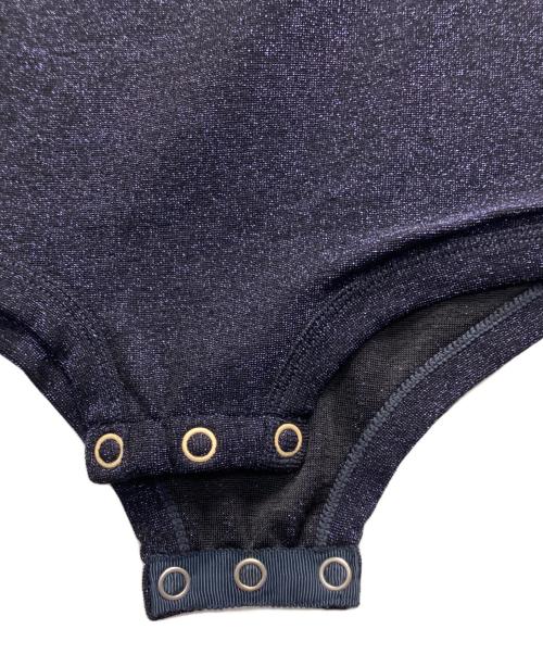 DLESS（ドレス）DLESS (ドレス) Half zipup bodysuits ネイビー サイズ:xsの古着・服飾アイテム
