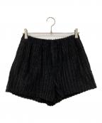sombrasソンブラス）の古着「Fringe Towel Shorts」｜ブラック