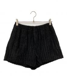 sombras（ソンブラス）の古着「Fringe Towel Shorts」｜ブラック