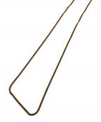 JIL SANDERジルサンダー）の古着「チェーンネックレス」｜ゴールド