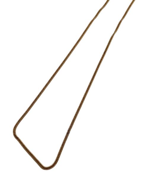 JIL SANDER（ジルサンダー）JIL SANDER (ジルサンダー) チェーンネックレス ゴールドの古着・服飾アイテム