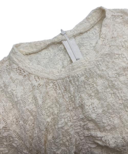 MAISON SPECIAL（メゾンスペシャル）MAISON SPECIAL (メゾンスペシャル) Lace Shirring Tops アイボリー サイズ:FREEの古着・服飾アイテム