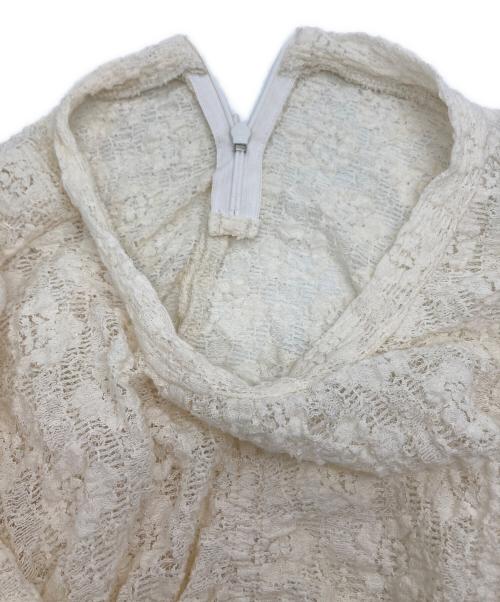 MAISON SPECIAL（メゾンスペシャル）MAISON SPECIAL (メゾンスペシャル) Lace Shirring Tops アイボリー サイズ:FREEの古着・服飾アイテム