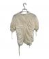 MAISON SPECIAL (メゾンスペシャル) Lace Shirring Tops アイボリー サイズ:FREE：4000円