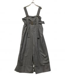 MAISON SPECIAL（メゾンスペシャル）の古着「2WAYオーバーサロペット」｜グレー