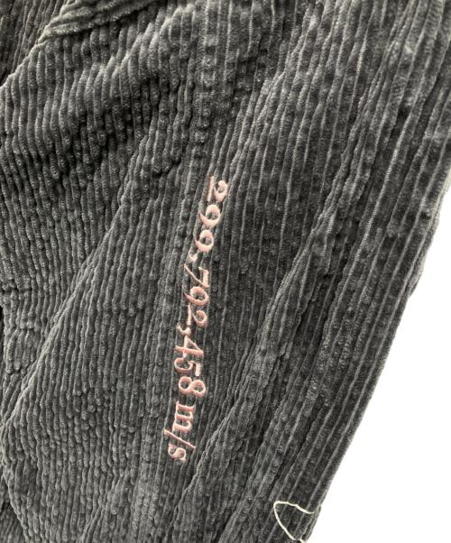 MAISON SPECIAL（メゾンスペシャル）MAISON SPECIAL (メゾンスペシャル) Corduroy Early Romance Graphic Shirt グレー サイズ:FREEの古着・服飾アイテム