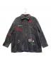 MAISON SPECIAL（メゾンスペシャル）の古着「Corduroy Early Romance Graphic Shirt」｜グレー
