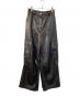 MAISON SPECIAL（メゾンスペシャル）の古着「Leather Cargo Pants」｜ブラック