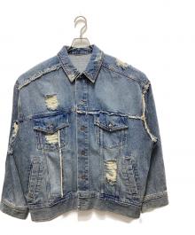 MAISON SPECIAL（メゾンスペシャル）の古着「Crash Denim Blouson」｜インディゴ