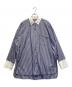 MAISON SPECIAL（メゾンスペシャル）の古着「With Bra Stripe Easy Oversized Shirt」｜ブルー×ホワイト