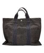 HERMESエルメス）の古着「トートバッグ」｜グレー